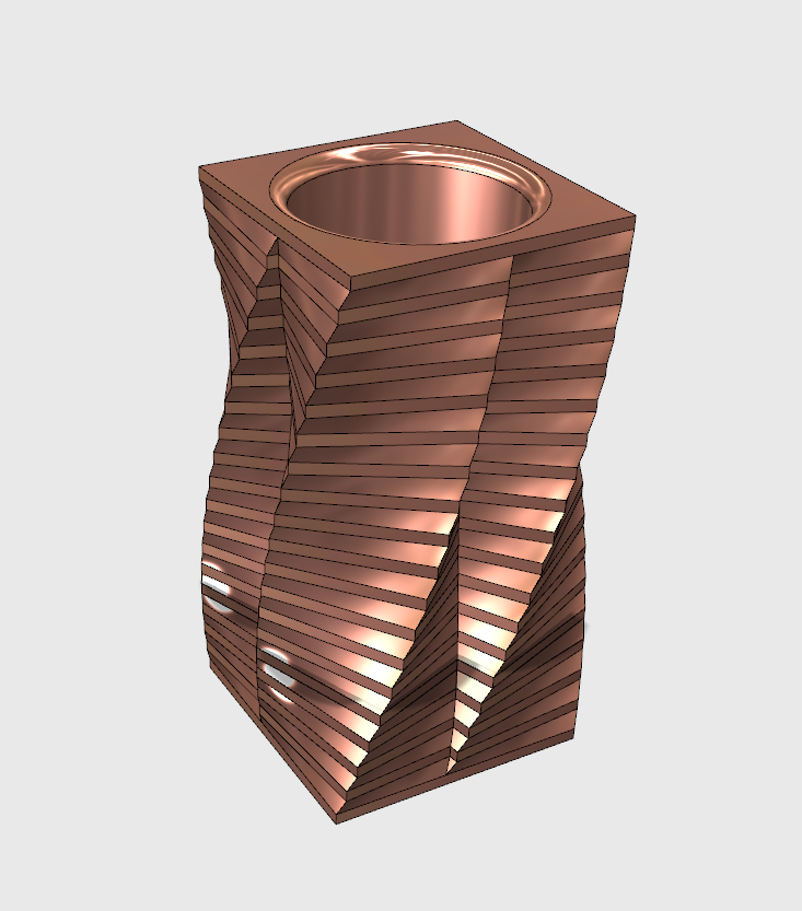 123d_spuare  vase